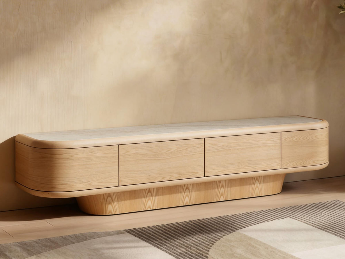 Ripple Tv Unit Taj mahal / Natural